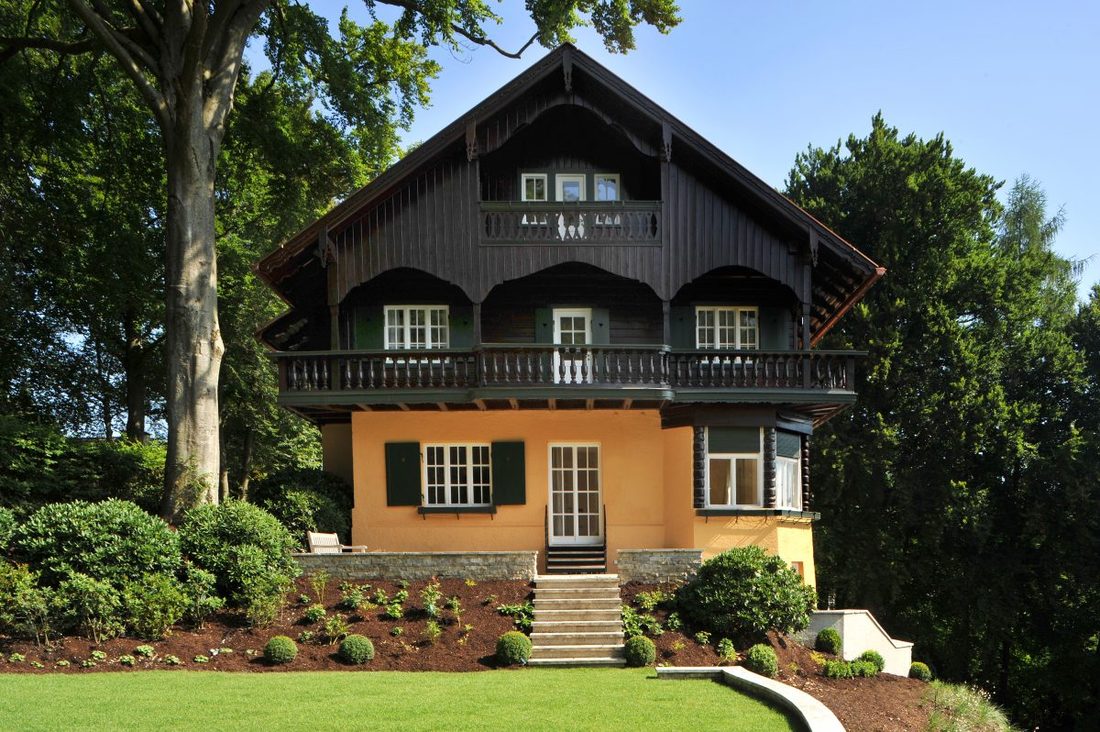 Denkmalgeschützte Villa am Prinzenweg 23 in Starnberg nach Umbau und Sanierung